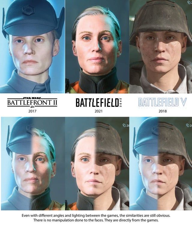 Reuse of Character Models | EA Forums - 6946245