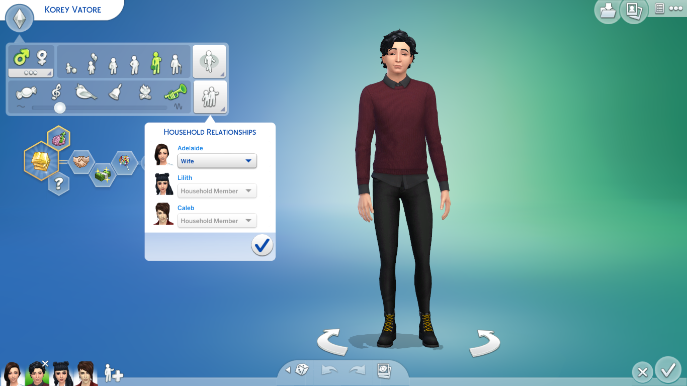 Cannot edit pre-exisiting sims relationships | EA Forums - 9155832