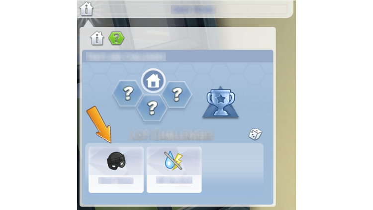 The lot Challenge interface, showing the Heist Havoc icon