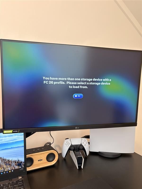 Select a Storage Device Error | EA Forums - 12832560
